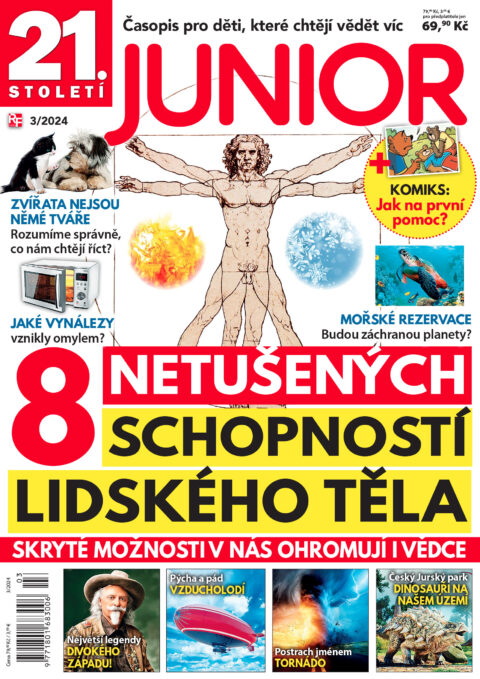 titulní strana časopisu JUNIOR a jeho předplatné
