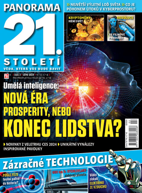 titulní strana časopisu Panorama 21. století a jeho předplatné