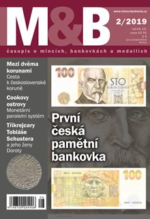titulní strana časopisu Mince&Bankovky a jeho předplatné