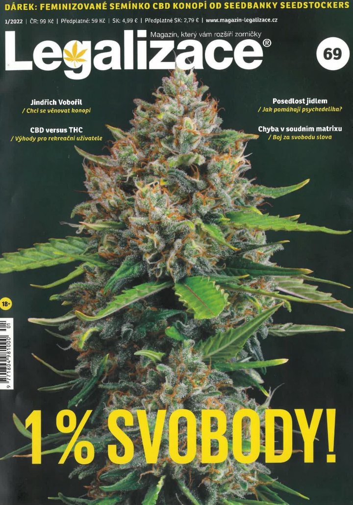 titulní strana časopisu Legalizace a jeho předplatné