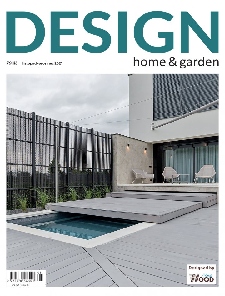 titulní strana časopisu Design Home & Garden a jeho předplatné