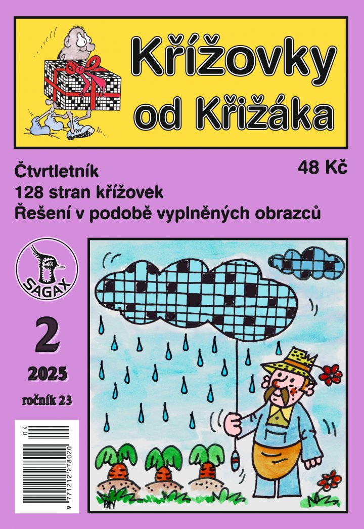 titulní strana časopisu Křížovky od křižáka a jeho předplatné