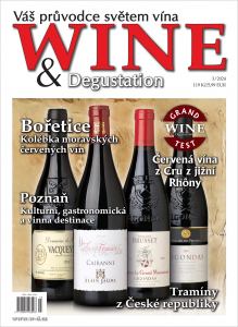 obálka časopisu Wine & Degustation