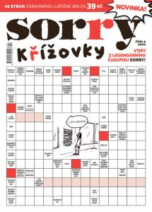 obálka časopisu Křížovky SORRY