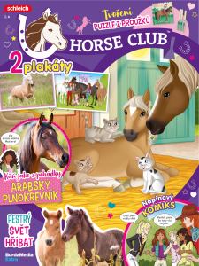 obálka časopisu Horse Club – Schleich