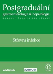 obálka časopisu Postgraduální gastroenterologie a hepatologie