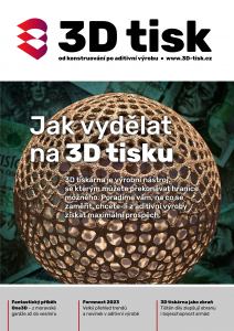 obálka časopisu 3D tisk