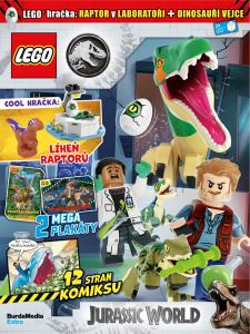 obálka časopisu LEGO® Jurassic World™