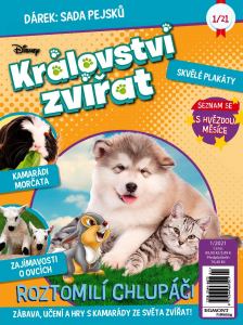 obálka časopisu Království zvířat