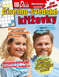 obálka časopisu Dáša číselno-švédské křížovky