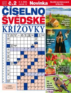 obálka časopisu Svět ženy Číselno-švédské křížovky