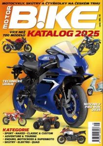 obálka časopisu Motorbike Katalog motocyklů, skútrů a čtyřkolek