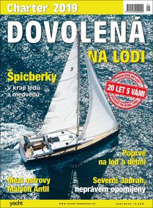 obálka časopisu Dovolená na lodi - Charter