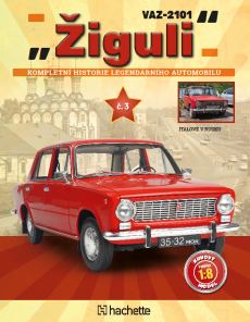 obálka časopisu VAZ - 2101 Žiguli Hachette
