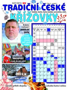 obálka časopisu Svět ženy MIX křížovek-Tradiční české křížovky
