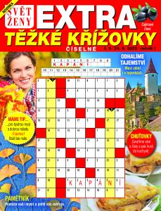 obálka časopisu Svět ženy Extra těžké křížovky