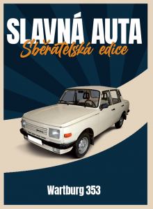 obálka časopisu Slavná auta