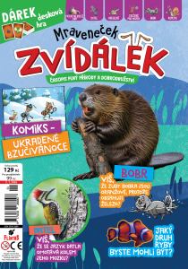obálka časopisu Mraveneček Zvídálek