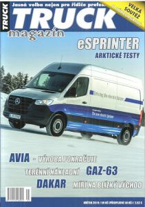 obálka časopisu Truck magazín