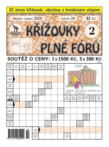 obálka časopisu Křížovky plné fórů