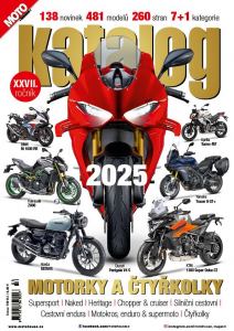 obálka časopisu Motohouse katalog motorek a čtyřkolek