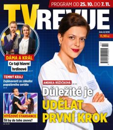 obálka časopisu TV Revue