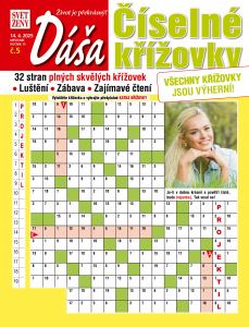 obálka časopisu Dáša Číselné křížovky