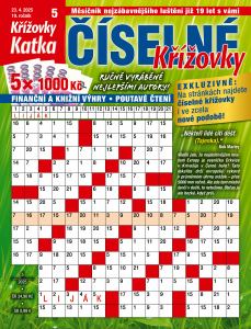 obálka časopisu Katka Číselné křížovky