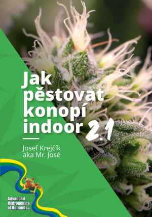  Kniha Jak pěstovat indoor 2.1 
 Zbrusu nové vydání bestselleru o pěstování 
Rozšířené vydání oblíbené publikace o
pěstování konopí pod umělým osvětlením.
Autorem není nikdo jiný než Mr. José,
česká pěstitelská legenda. Spousta nových
informací, rad a tipů pro všechny, kdo to
s indoorovým pěstováním myslí vážně.