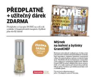 dárek k předplatnému časopisu HOME