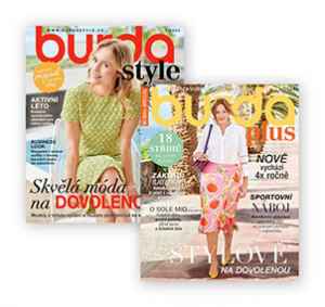 BUR03BUL Nabídka na roční předplatné na 2 tituly   12x Burda Style + 4x Burda Plus 

