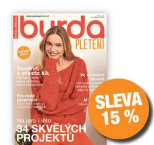dárek k předplatnému časopisu Burda Pletení