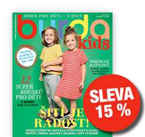 dárek k předplatnému časopisu Burda Kids