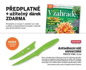 Dárek pro nové předplatitele -  Antiadhezní nůž univerzální PRESTO TONE 12 cm v hodnotě 189 Kč 