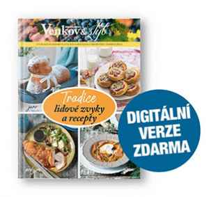MV23VR3<br>Roční obnova s knihou <b>VENKOV&STYL - TRADICE LIDOVÉ ZVYKY A RECEPTY</b>+ DIGI VERZE ZDARMA. Nabídka platí pro obnovu, bez přerušení odběru na více než 3 vydání.<br><i> Bonus je odesílán na plátce a pouze po ČR.</i><br>Je nutno zadat email u odběratele!<br>Popis produktu: V knize Tradice s podtitulem Lidové zvyky a recepty spojily síly časopisy <i>Venkov & styl</i>, který už více než deset let přináší svým čtenářům spoustu reportáží o našich tradicích a zvycích, a <i>Apetit</i>, jenž téměř po dvě desetiletí nabízí inspiraci pro všechny, kteří rádi dobře jedí a vědí, že domácí pohoda se odvíjí od dobrého jídla a společného posezení u jednoho stolu.  




