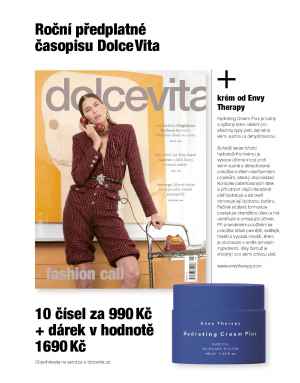 dárek k předplatnému časopisu Dolce Vita