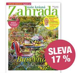 dárek k předplatnému časopisu Naše krásná zahrada