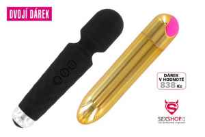 Dárek za předplatné -  Masážní hlavice Basic X + minivibrátor Basic X Gina v hodnotě 838 Kč.  
   Dárek je odesílán na plátce do 6-ti týdnu od uhrazení. 