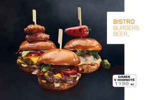 Dárek za předplatné -  Voucher Bistro Burgers Beer v hodnotě 1.190 Kč. 
   Dárek je odesílán na plátce do 6-ti týdnu od uhrazení. 