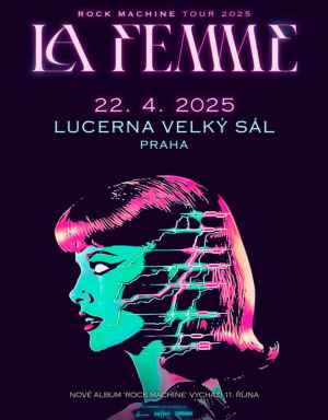 Pro nové předplatitele dárek: vstup na koncert La Femme, 22.4.2025