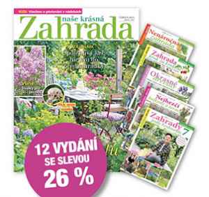dárek k předplatnému časopisu Naše krásná zahrada speciál