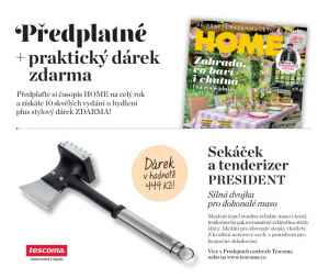 dárek k předplatnému časopisu HOME
