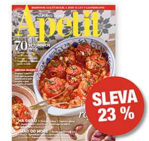 dárek k předplatnému časopisu Apetit