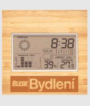 Dárek za předplatné - Meteostanice s bambusovým krytem a logem
Meteostanice s bambusovým krytem a logem. Funkce: hodiny, teploměr, vlkhoměr a kalendář. AAA baterie nejsou součástí balení. Rozměry: 13x2, 3x13 cm. Platí pro nové předplatitele. 

Akce je omezena do vyprodání zásob. Platí do 15. 7. 25.