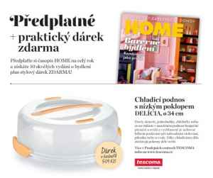 dárek k předplatnému časopisu HOME