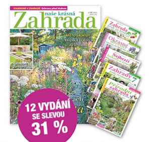 NKZ2509DMS Nabídka na roční předplatné na 2 tituly   12x Naše krásná zahrada + 5x tematické speciály  + DIGI VERZE ZDARMA!. Je nutno zadat email u odběratele!