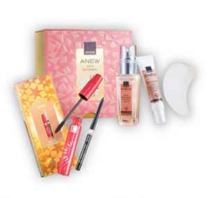 SZ2512 Roční předplatné a  SADA AVON (5 ks) + DIGI ZDARMA. Akce platí do vyčerpání zásob a úhradě do 16.12.2025.   Bonus odesílán na plátce a pouze po ČR.   Popis produktu: Objevte dokonalou péči o pleť v podobě dárkové
sady Anew Power s Protinolem™, která
pomáhá obnovit dlouholeté ztráty kolagenu
v pokožce již během pouhých 7 dní.
Oči zvýrazněte s fenomenálně natočenými
řasami a působivými očními linkami Glimmerstick,
které vydrží po celý den! Balíček pro vás obsahuje:
Obnovující Anew Power sérum, 30 ml
Konturovací Anew Power krém na oblast kolem očí a rtů, 15 ml
Silikonové polštářky pod oči, 2 ks
Řasenku Fan-Omenal pro objemné a oddělené řasy, 
Tužku na oči Glimmerstick v odstínu Bronze Flash