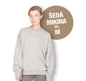 EL2512KS Roční předplatné+  MIKINA KINOKO ŠEDÁ 