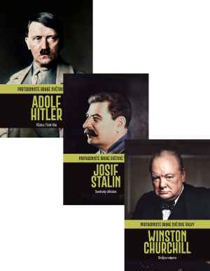 V balíčku obdržíte čísla  1. HITLER, 2. STALIN a 3. CHURCHILL.  
V následující zásilce obdržíte čísla 4. Musollini a 5. Eisenhower v ceně 498 Kč.