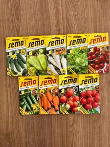 K předplatnému získáte jako dárek  devět sáčků osiv od SEMO.